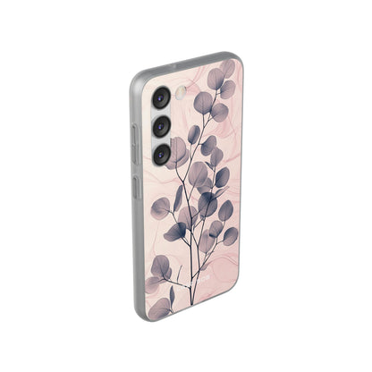 Veined Leaf Whisper Samsung S23 Case - Soft