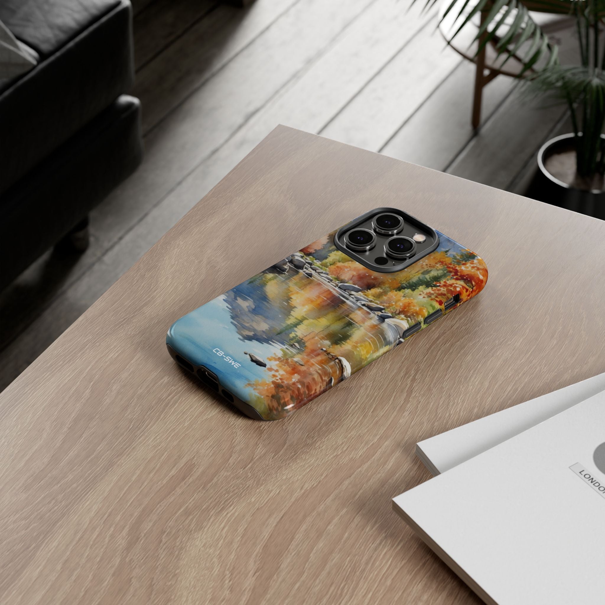 Autumn Leaves Reflect - iPhone Case