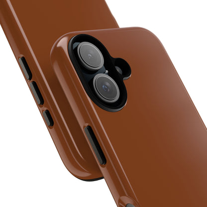 Saddle Brown iPhone 16 - Tough Phone Case