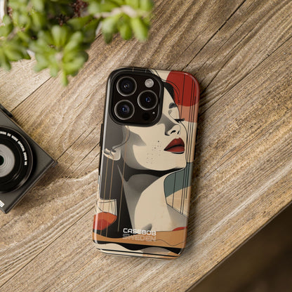 Calm Retro Muse iPhone 16 - Tough