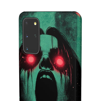 Haunting Glow of Gothic Eyes Samsung S20 - Slim Phone Case