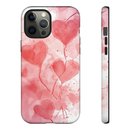 Cupid's Eternal Hearts - Protective Phone Case