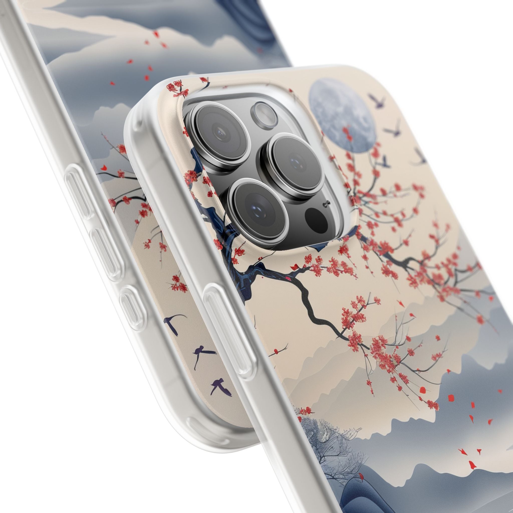 Blossom Moonbranch iPhone 16 Pro Max Case - Soft