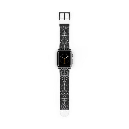 White Mandala Radiance - Watch Band