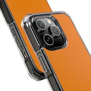 Mandarine | Handyhülle für iPhone (Clear Impact Case – magnetisch) 