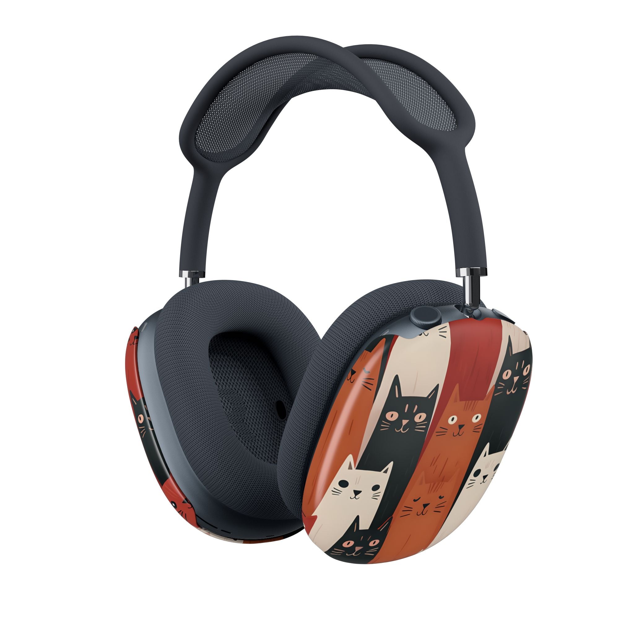 Cat Columns Orange - AirPod Max Case