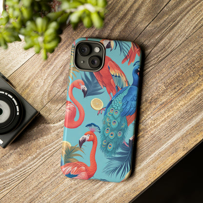 Parrot Pastel Array - Protective Phone Case