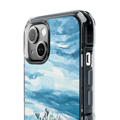 Aquatic Life Watercolors iPhone Case - Impact