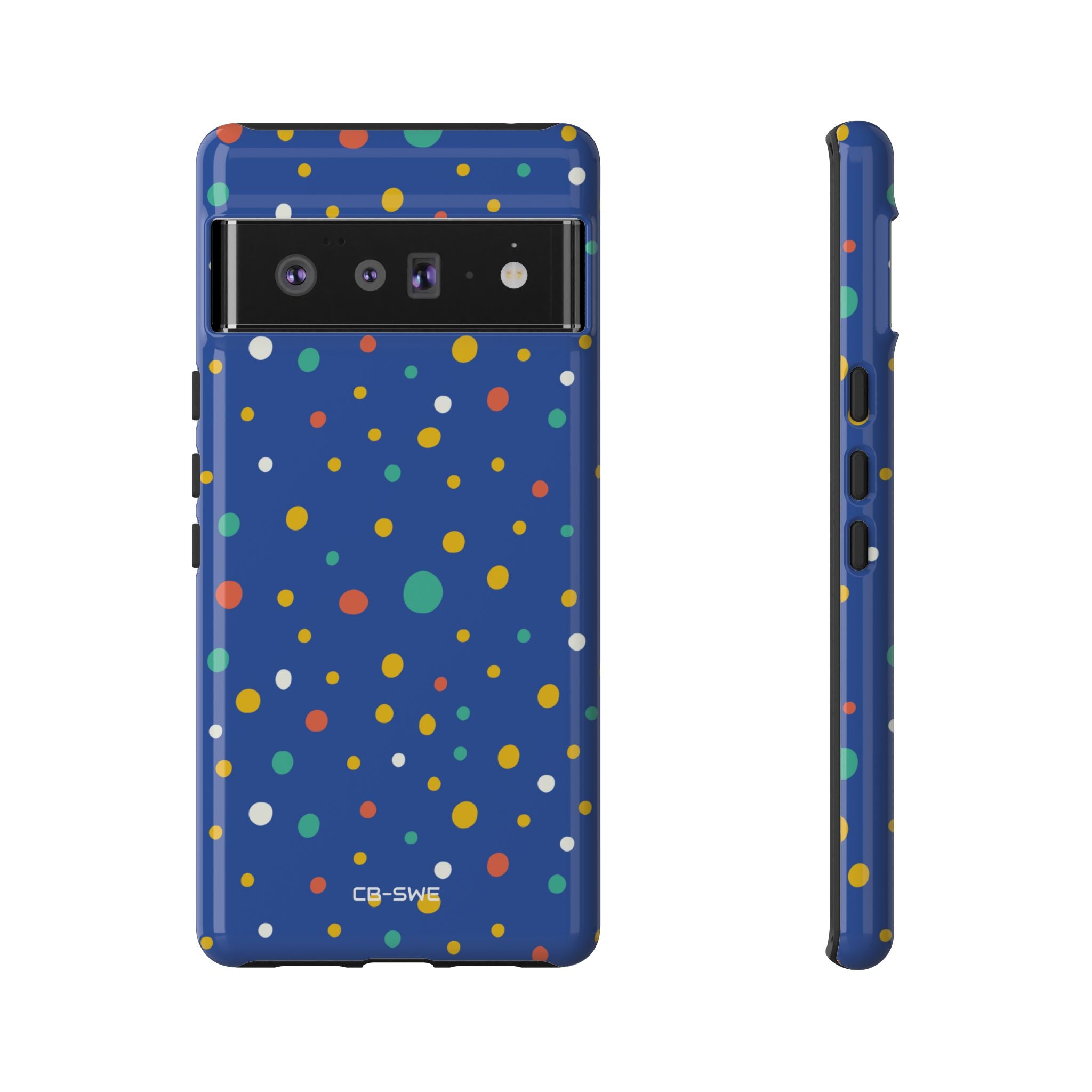 Colorful Dots Dance - Google Pixel Case