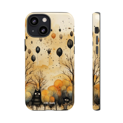 Balloons Drift Skyward - iPhone Case