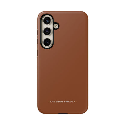 Saddle Brown Samsung S24 - Tough Phone Case