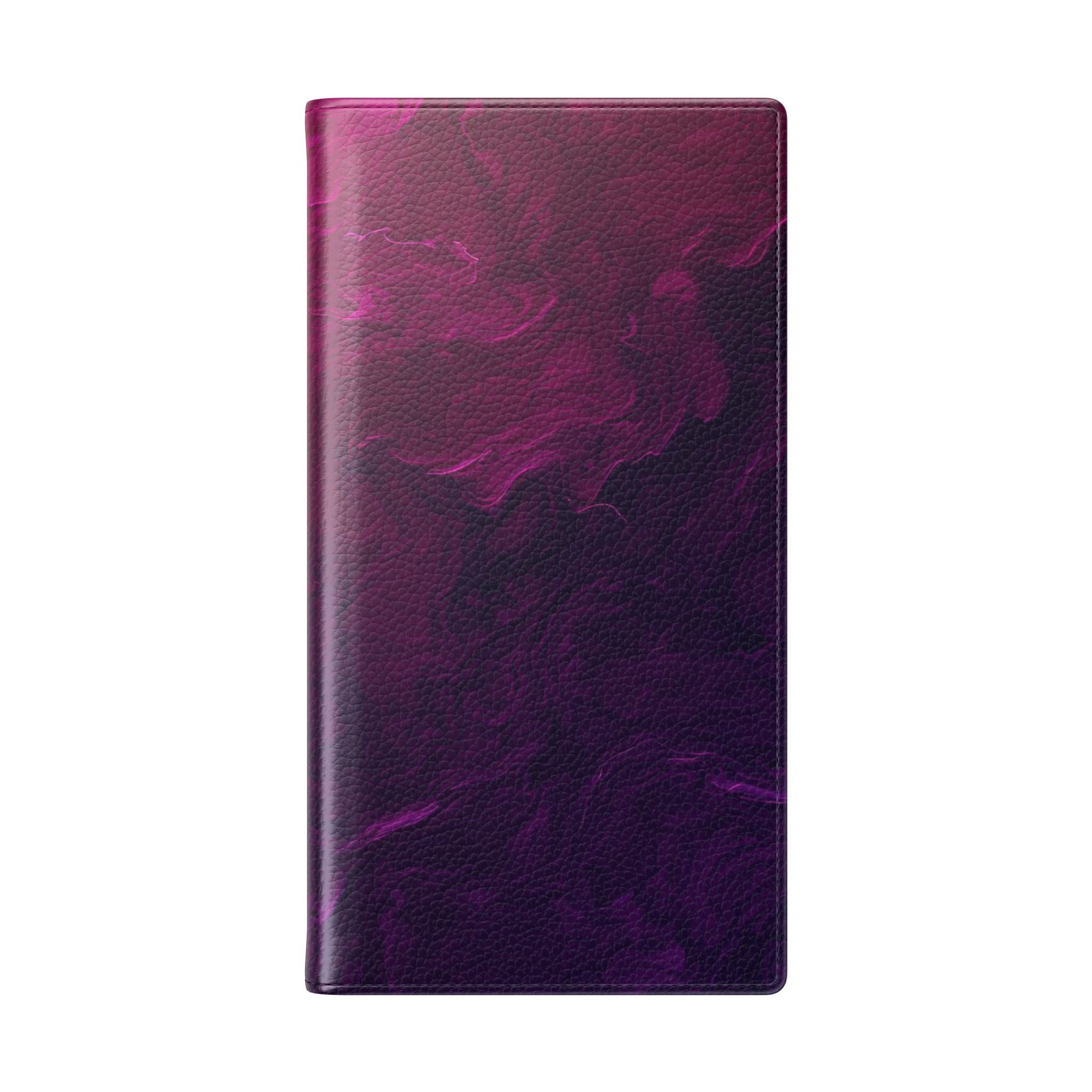 Purple Swirl - Samsung S23 Ultra Case - Wallet