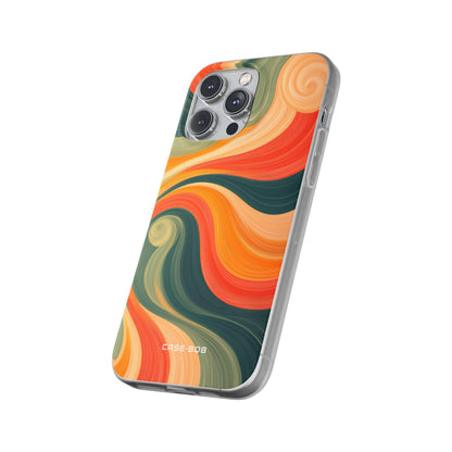 Swirling Ember iPhone 14 Pro Max Case - Soft