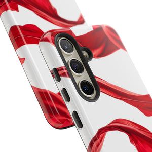 Red Satins Phone Case - Protective - Protective Phone Case