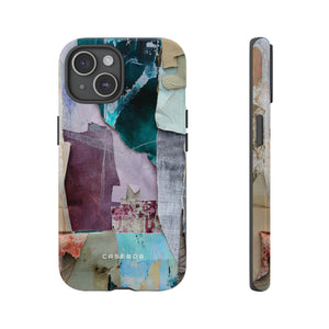 Textured Fabric Fusion - Protective Phone Case