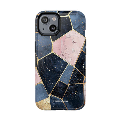 Golden Mosaic iPhone 14 Case - Tough+