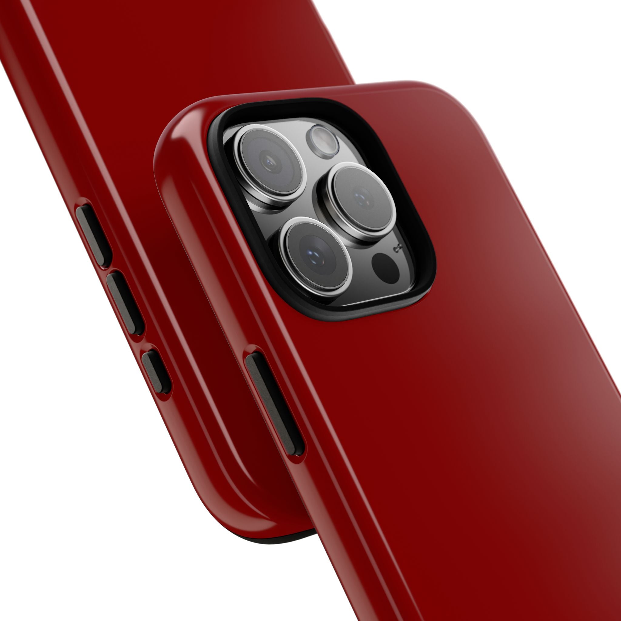 Dark Red iPhone 16 - Tough Phone Case