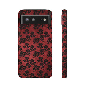 Rosemony Gothic Flower - Protective Phone Case