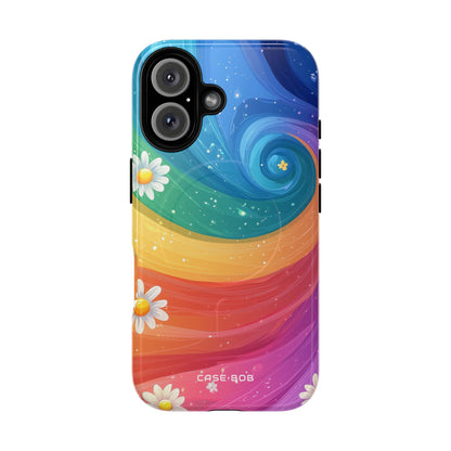 Vortex Bloom iPhone 16 Case - Tough+