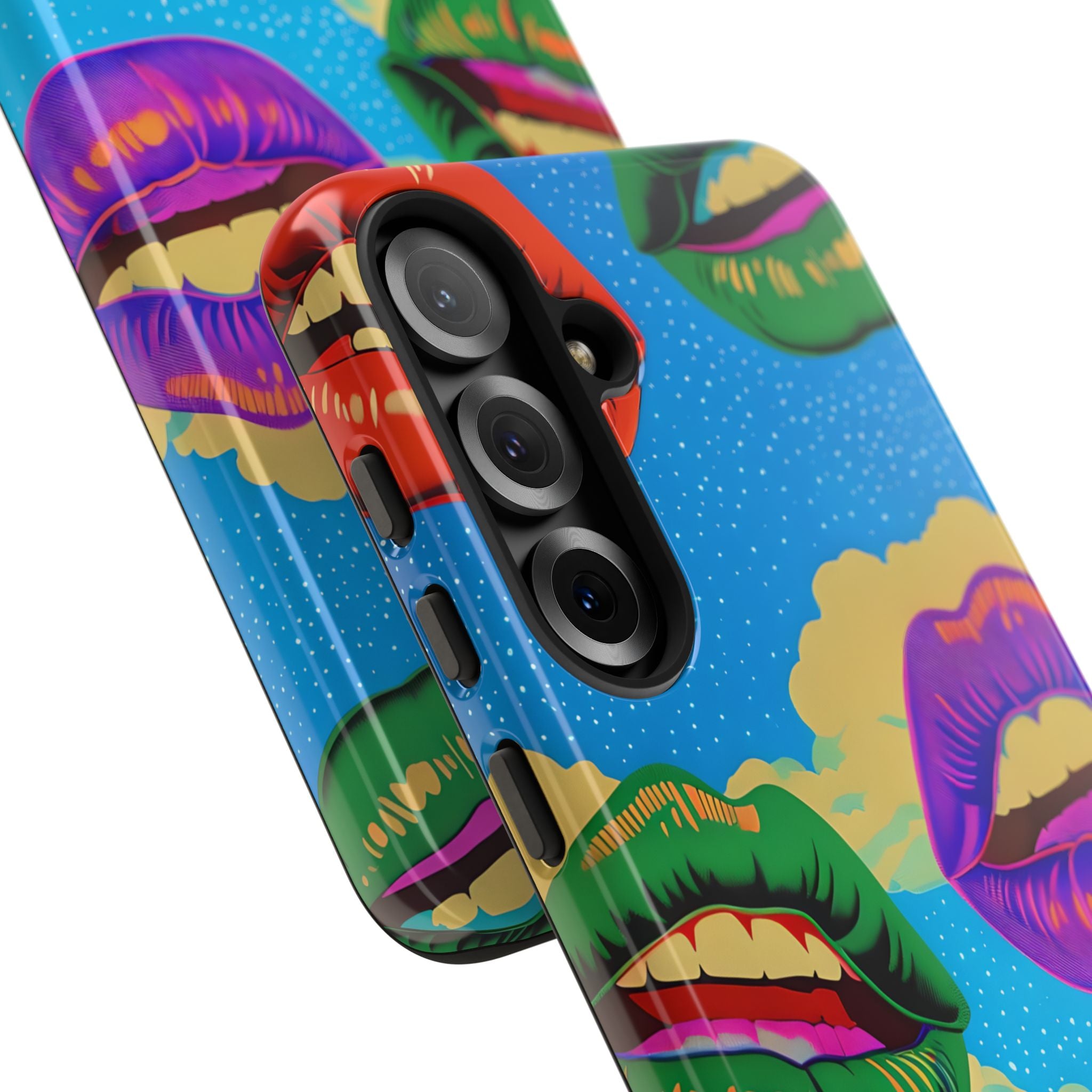 Colorful Lipscape Samsung S25 Plus Case - Tough