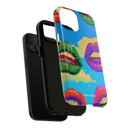 Colorful Lipscape iPhone 15 Case - Tough+