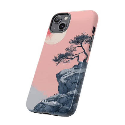 Crimson Moon Tree iPhone 14 Plus Case - Tough