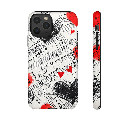 Melodic Love Notes - Protective Pixel Case - Protective Phone Case