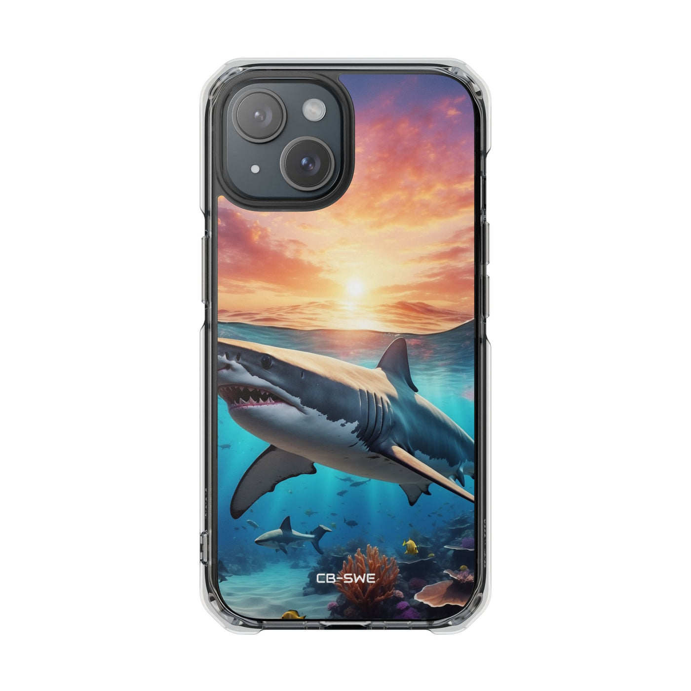Shark Swims Through iPhone Case - Impact