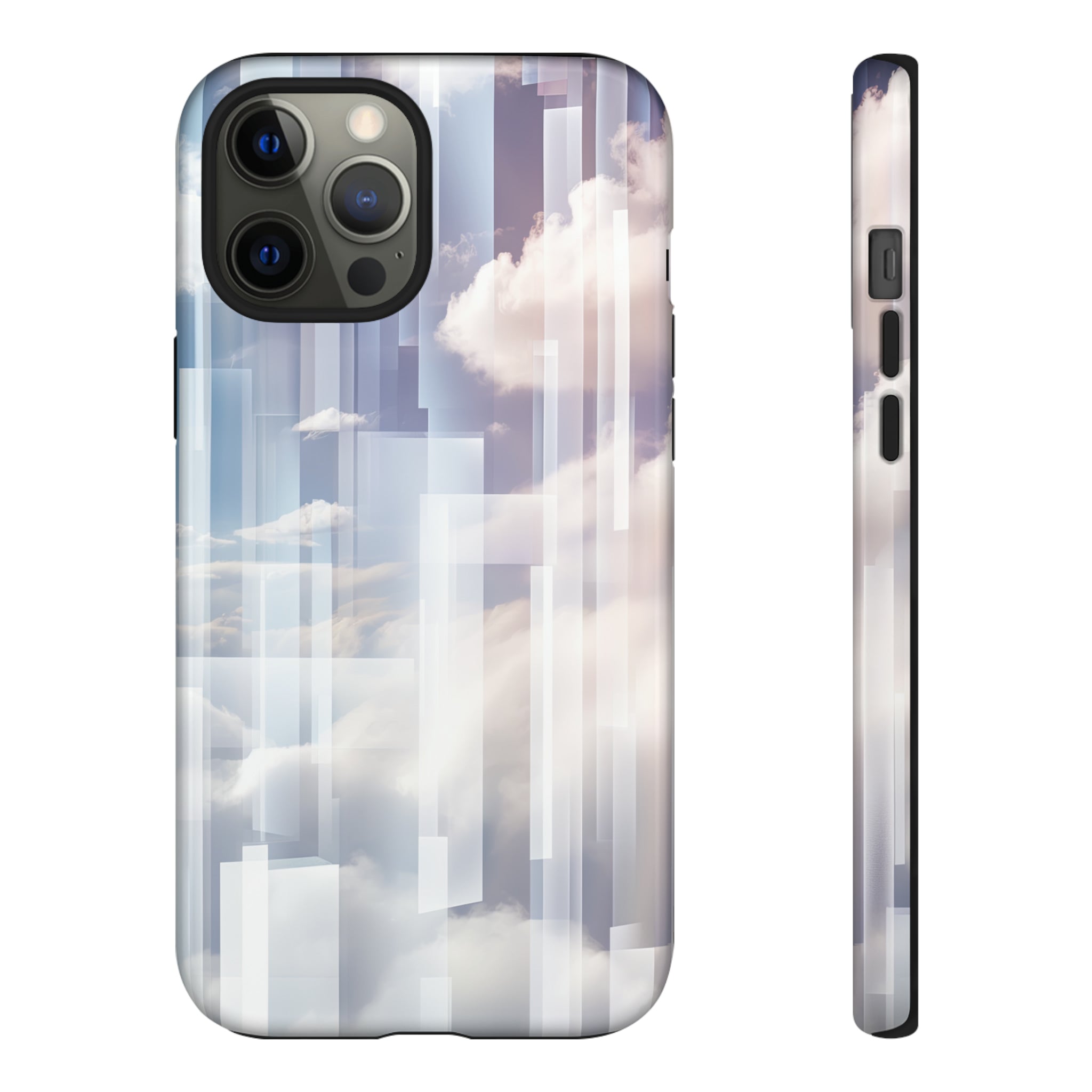 Cloudscape Gradient: Computing Elegance - Protective Phone Case