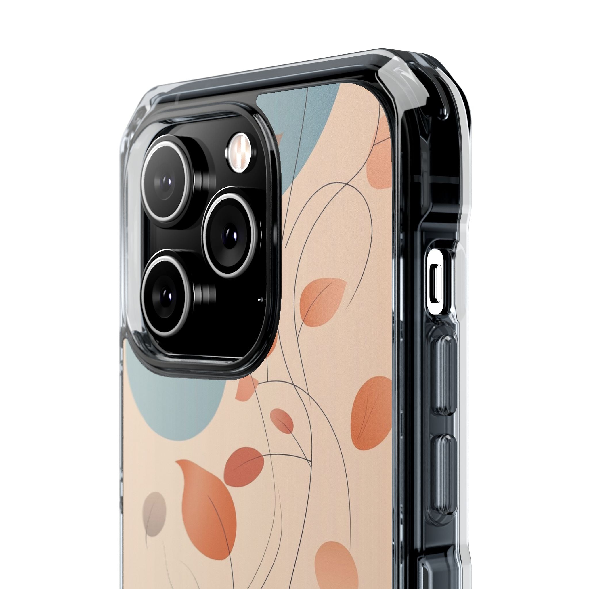 Gentle Leaves Drift iPhone Case - Impact