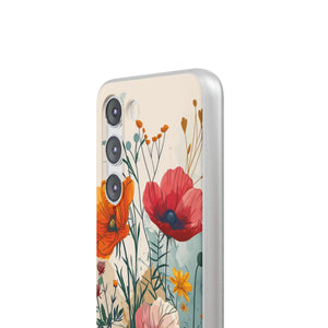 Blooming Whimsy | Flexible Handyhülle für Samsung Galaxy