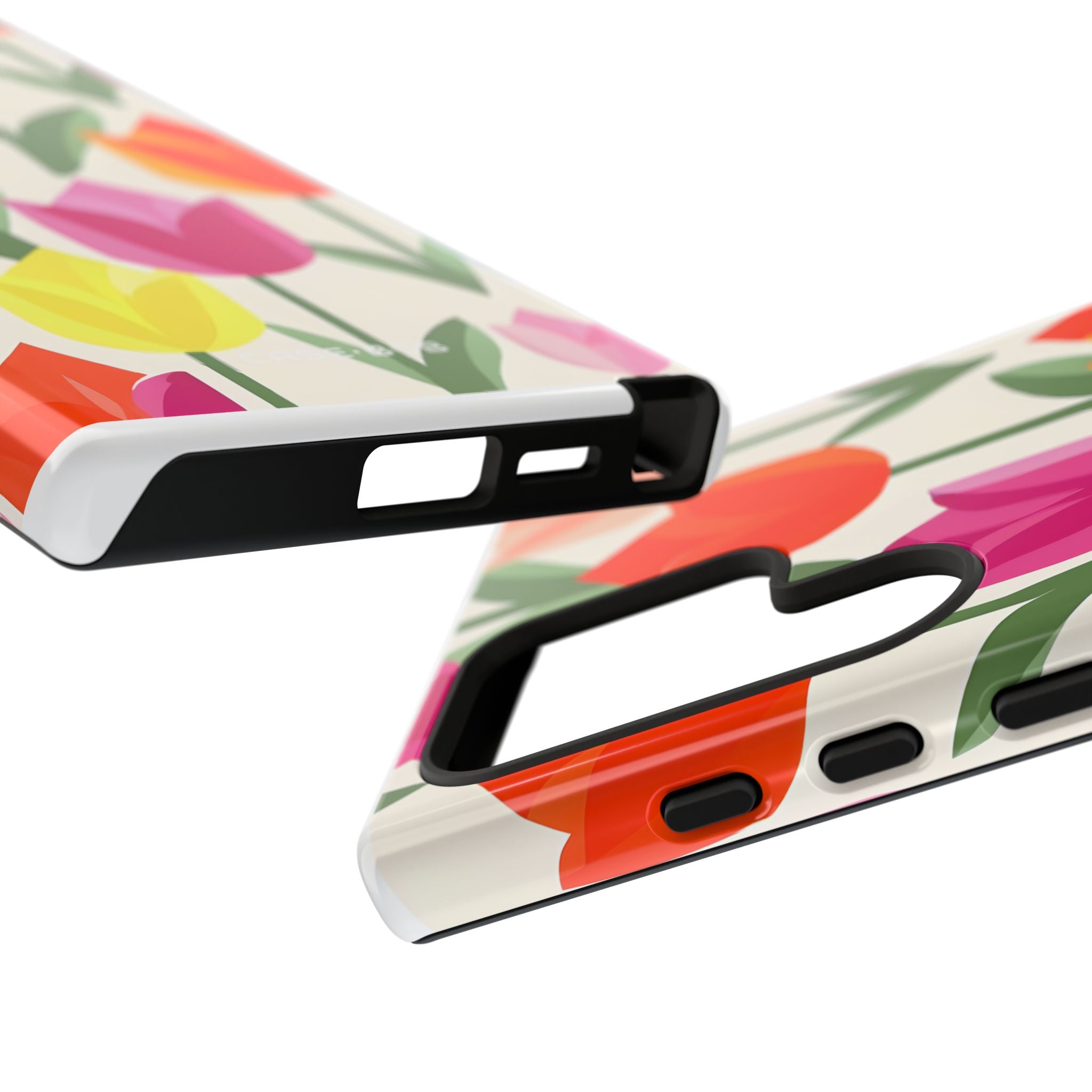 Tulip Harmony Green Samsung S24 Ultra Case - Tough