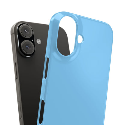 Light Sky Blue iPhone 16 - Slim Phone Case