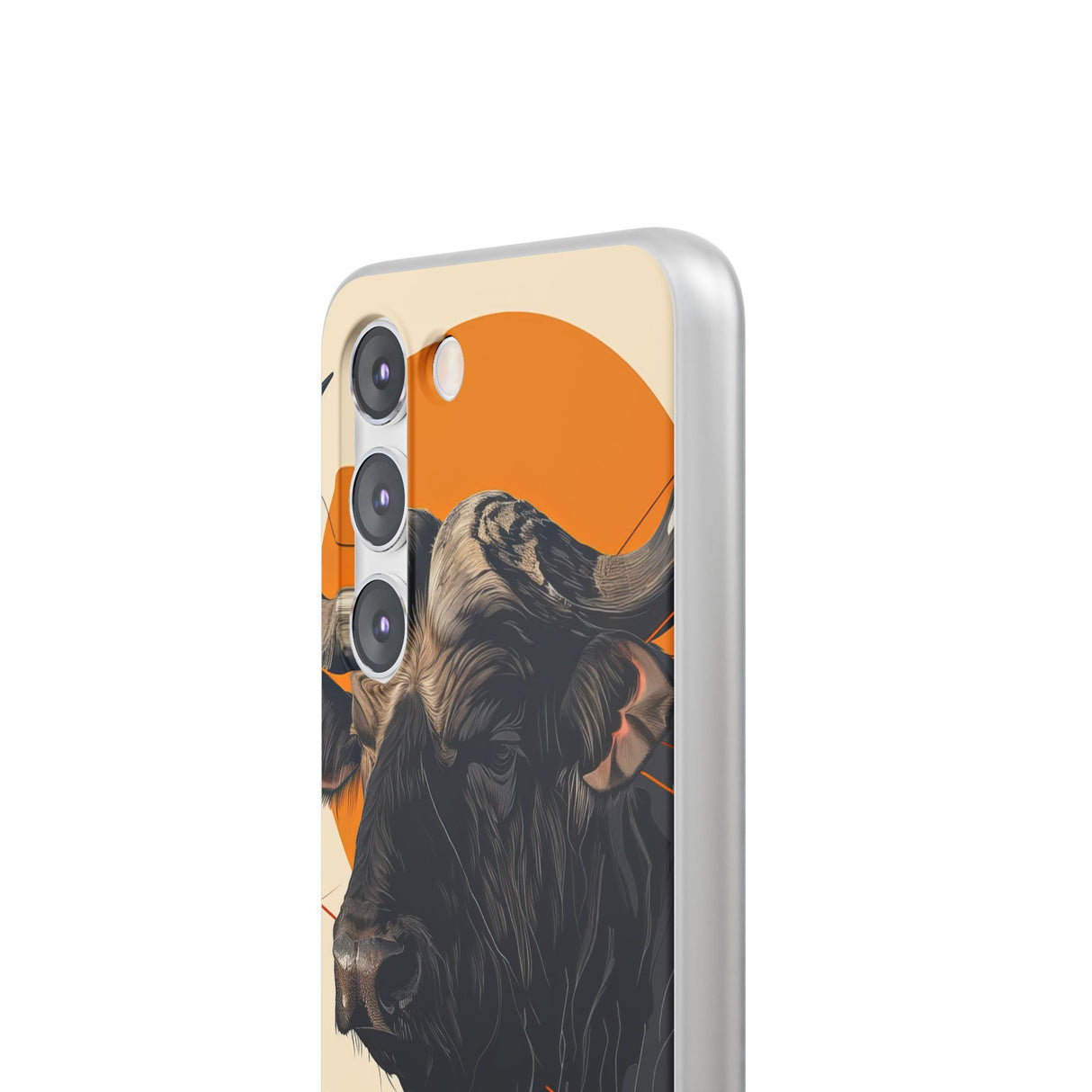 Majestic Buffalo Sun | Flexible Phone Case for Samsung Galaxy