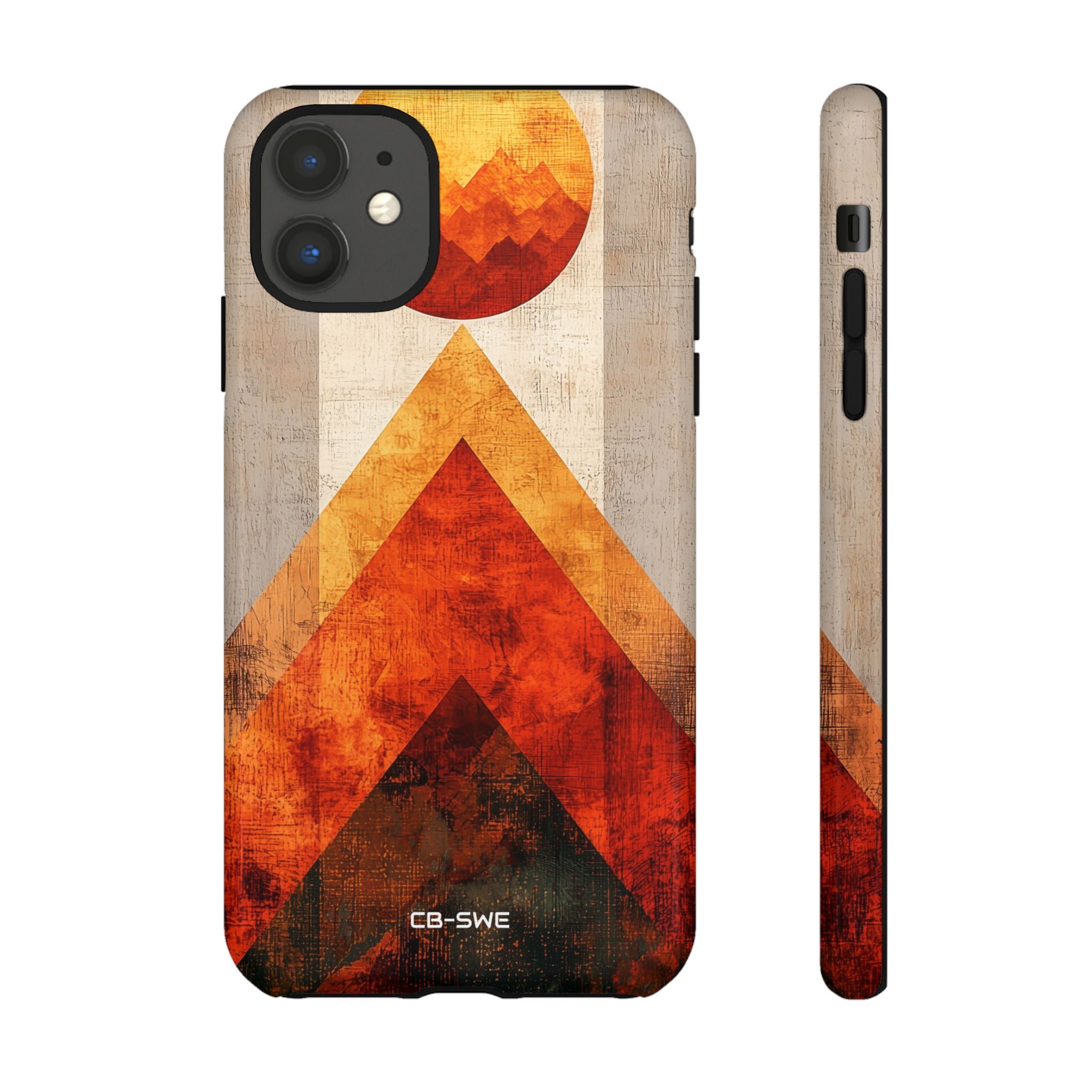 Sun Embraces Mountains - iPhone Case