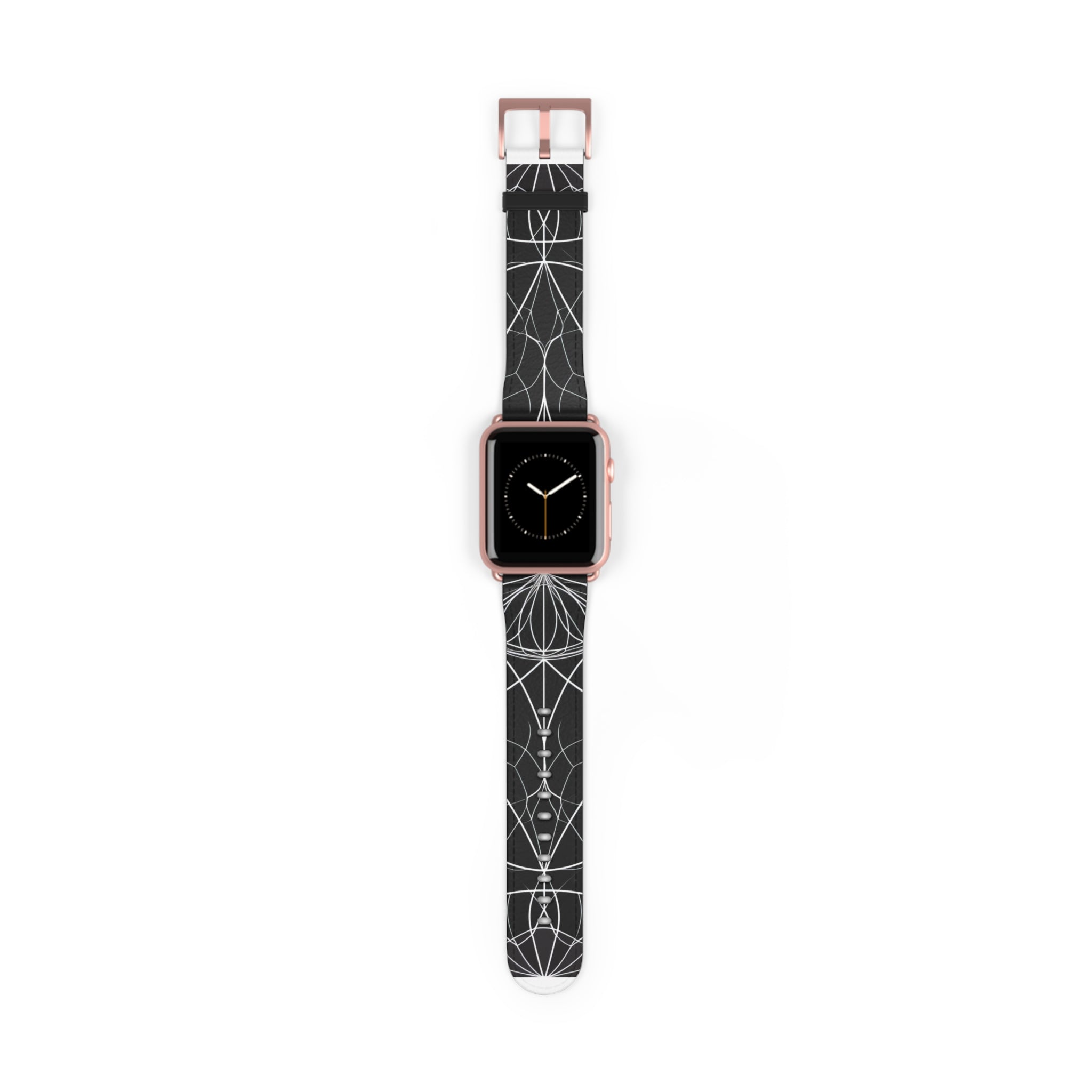 White Mandala Radiance - Watch Band