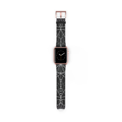 White Mandala Radiance - Watch Band