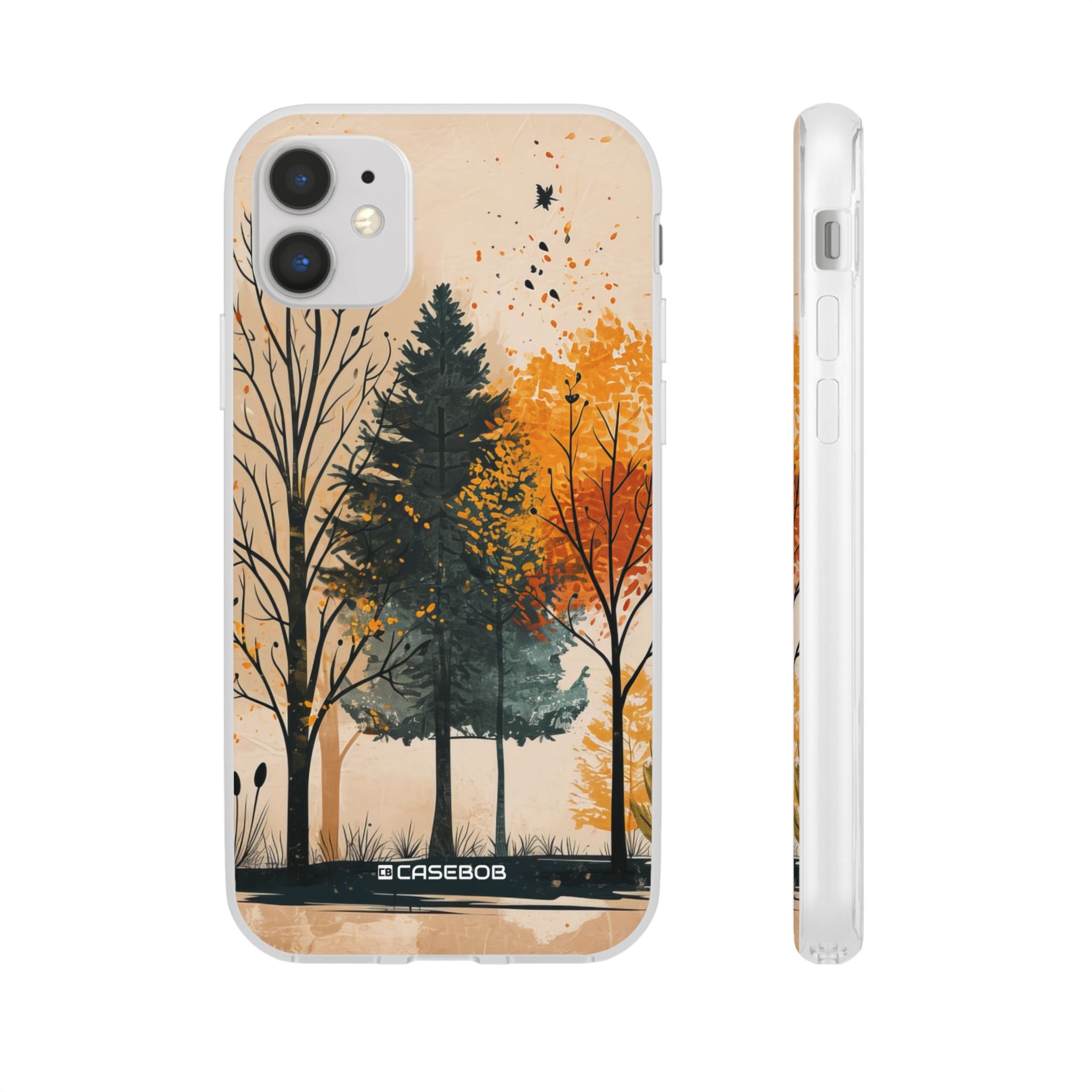 Autumnal Whispers | Flexible Phone Case for iPhone