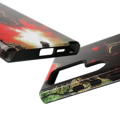 Crimson Wolf Samsung S24 Ultra Case - Tough