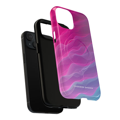 Gradient Oceanflow Waves iPhone 15 | Tough+ Phone Case