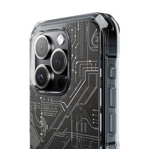 Circuit Overdrive - Phone Case for iPhone (Clear Impact - Magnetic)