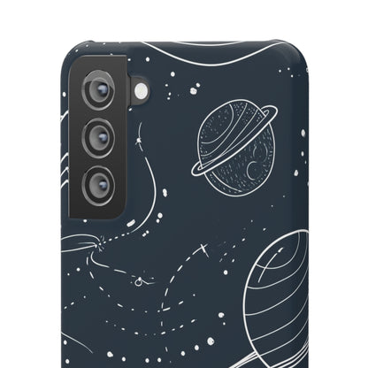 Cosmic Wanderer | Schlanke Handyhülle für Samsung