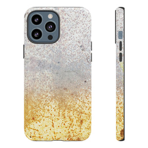 Gold Abstract - Protective Phone Case