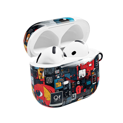 Sininen katse mosaiikki - AirPods Case