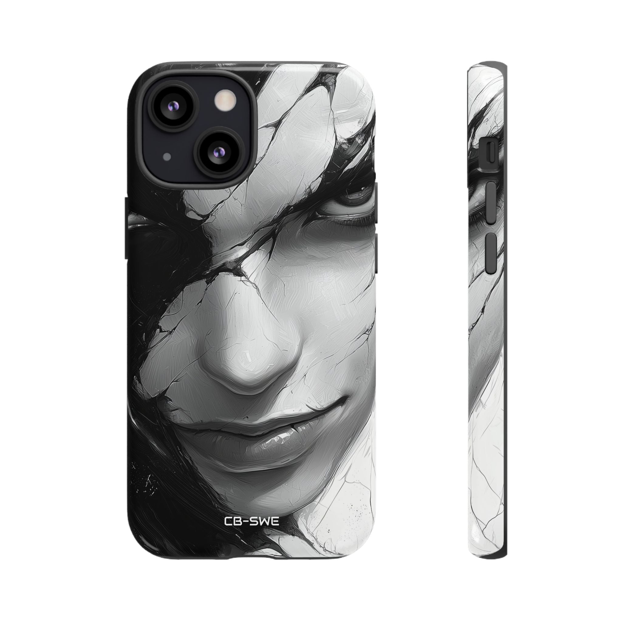 Shattered Gaze Reflects - iPhone Case