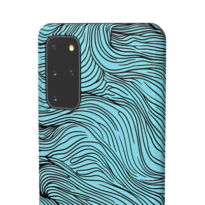 Wavy Serenity | Slim Phone Case for Samsung