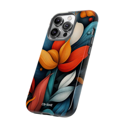 Vibrant Floral Harmony - iPhone Case