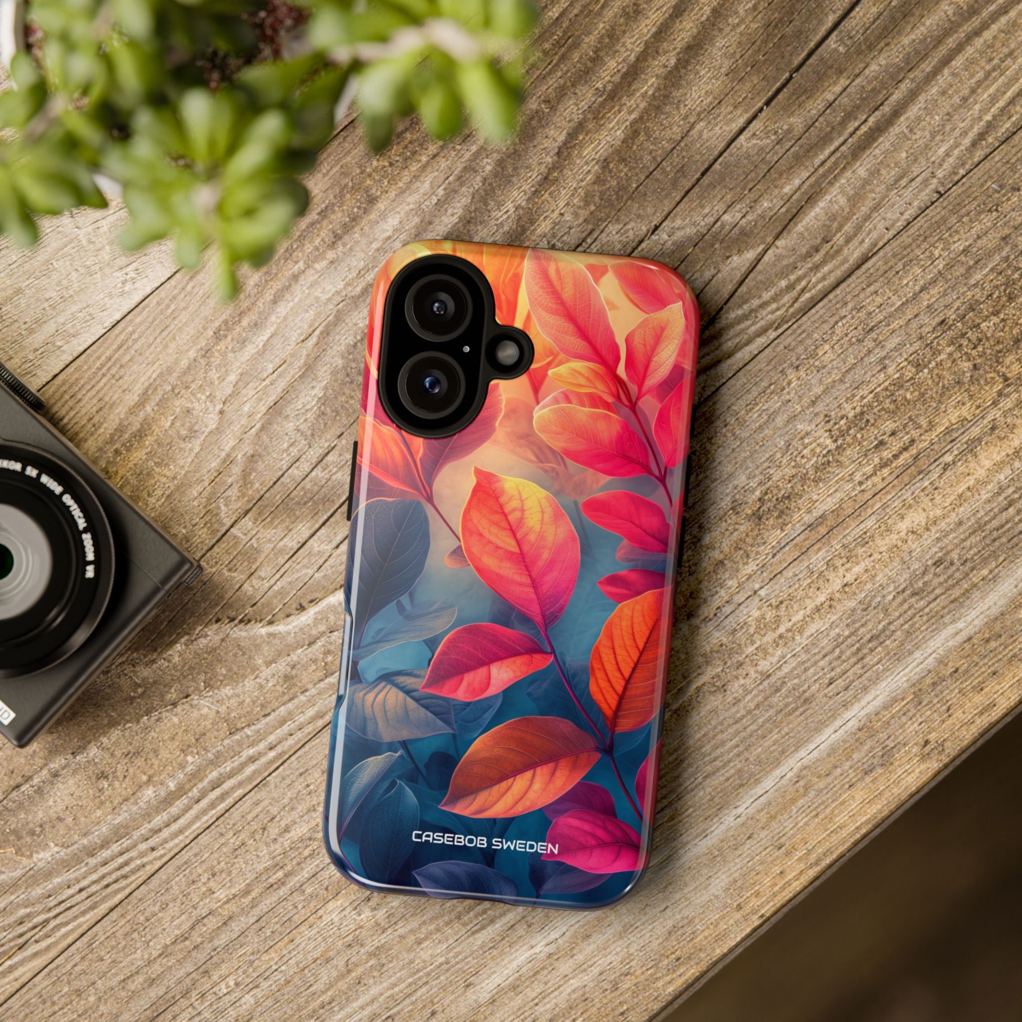 Red Blue Nature - Tough iPhone 16 Phone Case