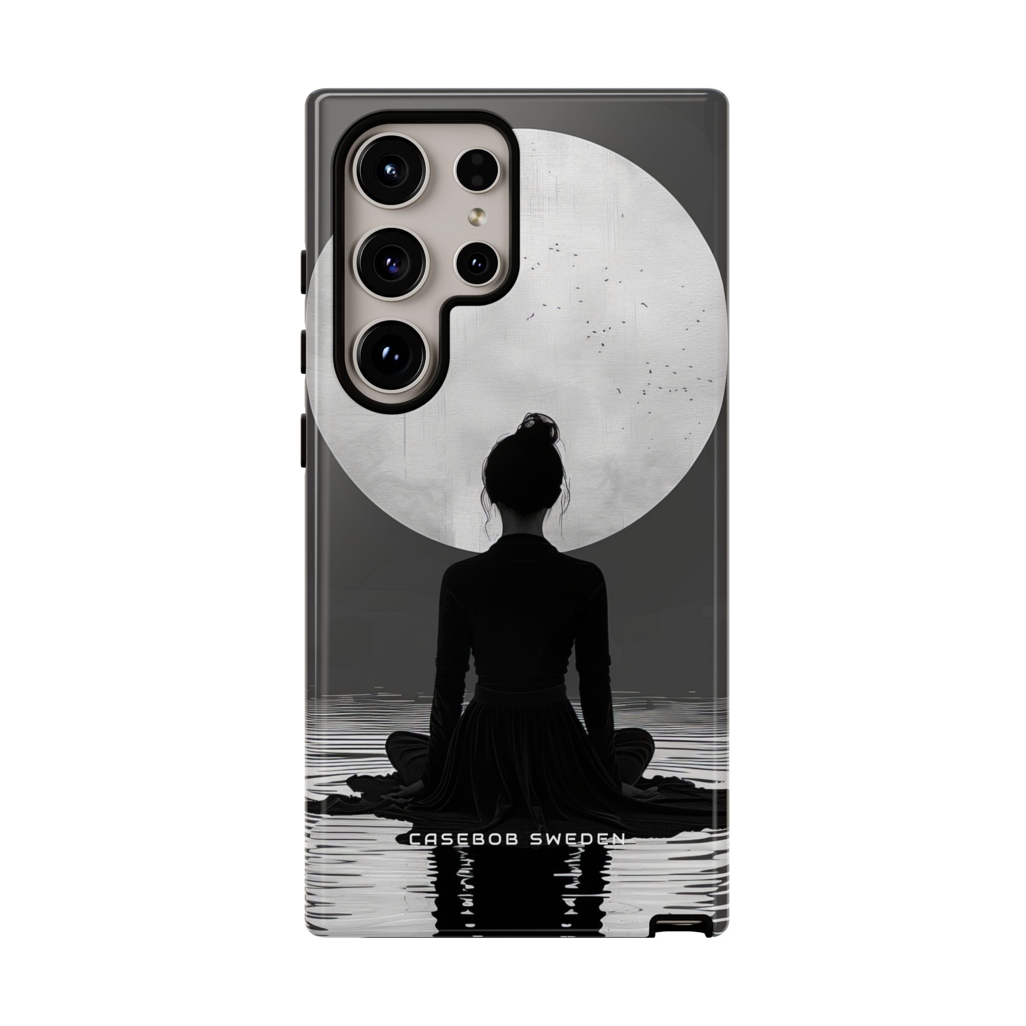 Zen Serenity Moon Reflection Samsung S24 - Tough Phone Case