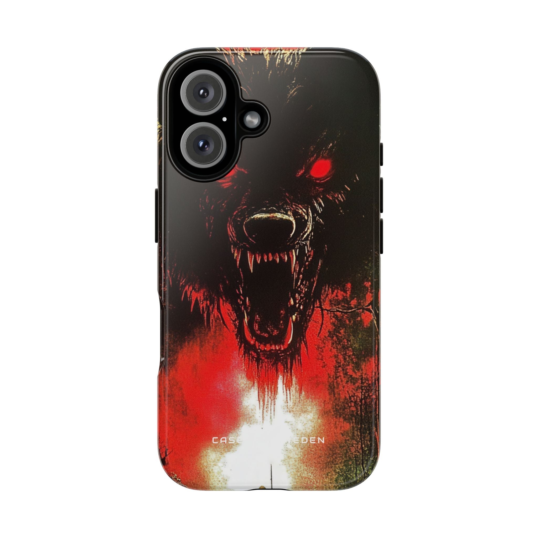 Bloodmoon Wolf's Lament iPhone 16 - Tough Phone Case